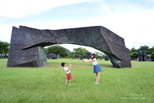 ［台北金山景點］朱銘美術館　比想像中更好玩的美術館　適合全家共遊的好去處　