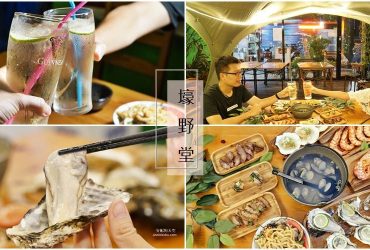 [新莊深夜食堂 忘憂吧二店~壕野堂]  露營風居酒屋 根本是巨人國來的海鮮 小酌消夜 新莊美食推薦