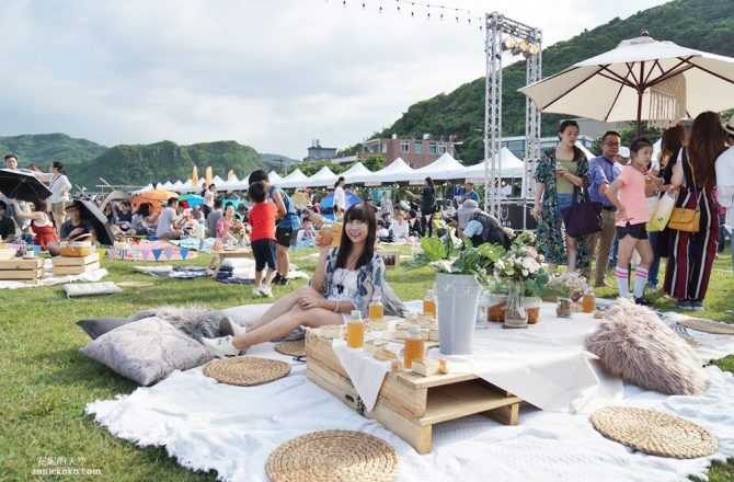 [基隆 潮境公園海灣節]潮音樂 海風音樂節 風格野餐派對 白色半島市集  用海風療癒的美好音樂會