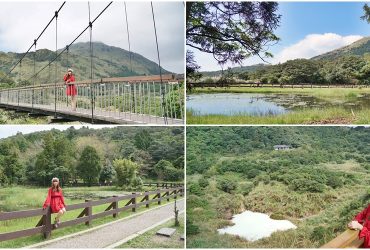 [台北陽明山 冷水坑步道]牛奶湖 菁山吊橋  冷擎步道 冷水坑生態池 四大夢幻景色一次收藏