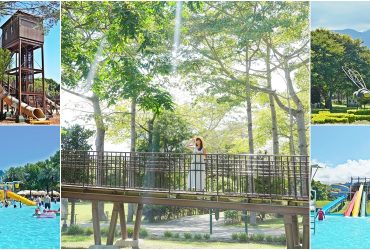 花蓮景點│知卡宣綠森林親水公園，門票50元暢玩玩水樂園，樹屋木棧道好仙氣，花蓮縣民免費入園。