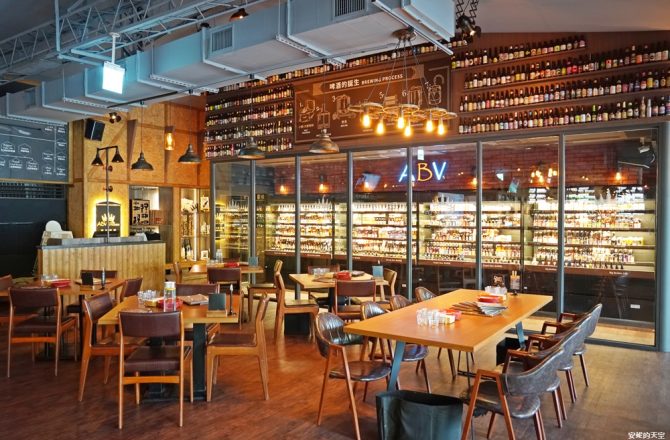 台中美食【ABV地中海餐酒館】啤酒博物館級餐廳，聚餐約會異國美食首選。