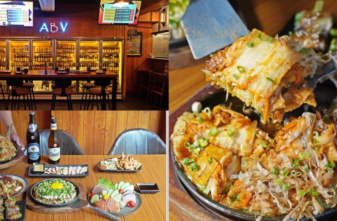 新竹人下班小酌新據點！ABV日式居酒館關新店，首創「燻炙稻草燒」超有日本味！