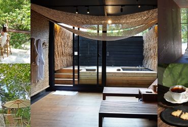 烏來溫泉推薦【馥森阪治Trio 】置身山林裡的夢幻溫泉湯屋，山嵐氤氳中的溫泉洗禮。