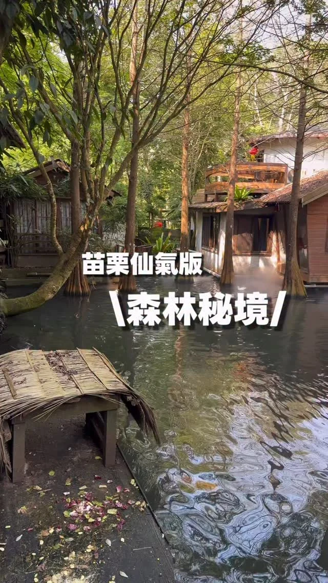 這裡美如人間仙境
苗栗仙氣版森林秘境

藏身在苗栗森林裡，這裡彷彿與世隔絕，自格一成的秘境，尤其是水上屋與森林，更是美得讓人驚艷。

這裡主要提供住宿、餐飲與手作體驗，不住宿也能購買門票入內參觀，園主因為一隻貓頭鷹，而買下整座森林，這裡的純粹與古色古香的建築，是少有的空靈感空間。

這裡每一季都有驚喜，四月是夢幻的鳶尾花季，可以趁花季來一場森林的旅程，五月有螢火蟲與桐花，期待有天可以來這裡住一晚。

📍卓也小屋 @zhuo.ye.cottage